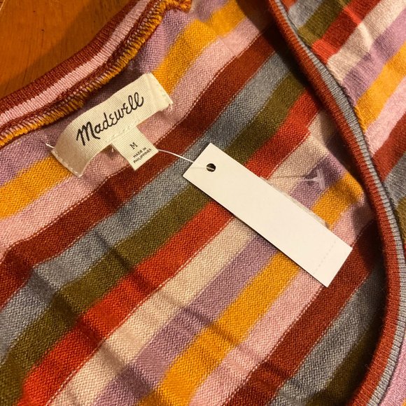 NWT: Madewell Striped Sweater - Picture 10 of 11
